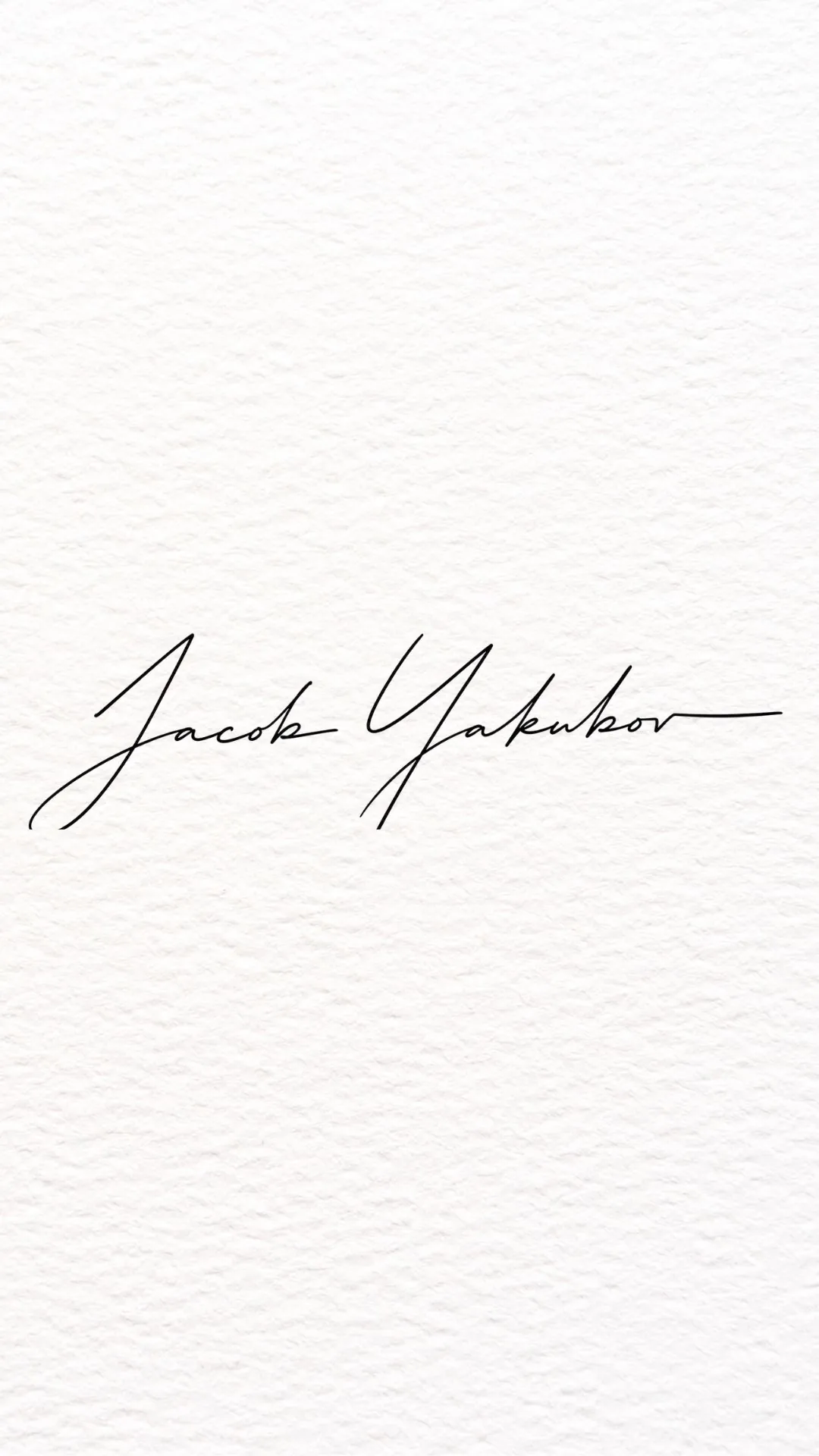 Jacob Yakubov — WHO I AM