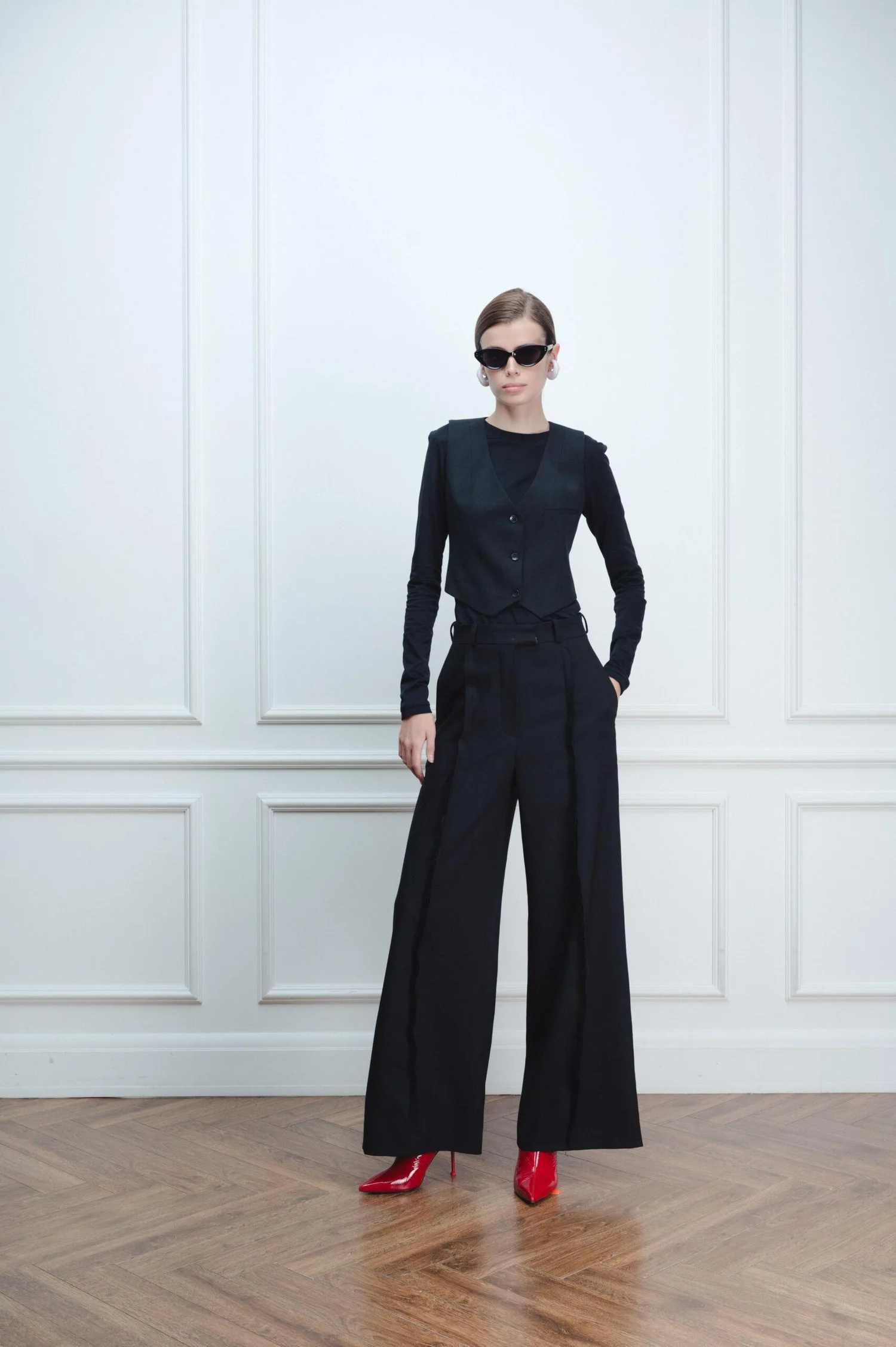 Жилет из шерсти Loro Piana — фото 3